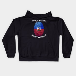 Haiti flag day 2024 Kids Hoodie